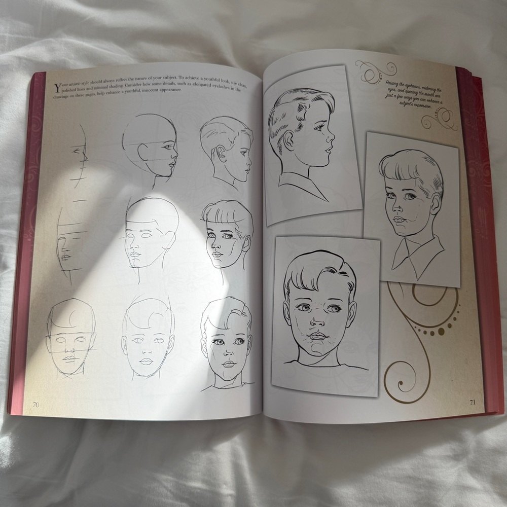 Classic Heads & Faces Drawing Guide - Picture 2 of 5